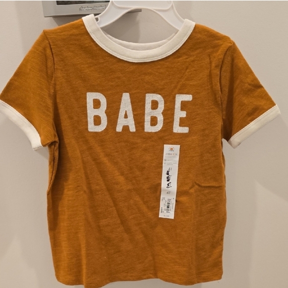 Little Co. 'Babe' NWT 4T Kids Shirt - Picture 1 of 5